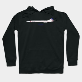 British Airways Concorde 1984 To 1997 Hoodie